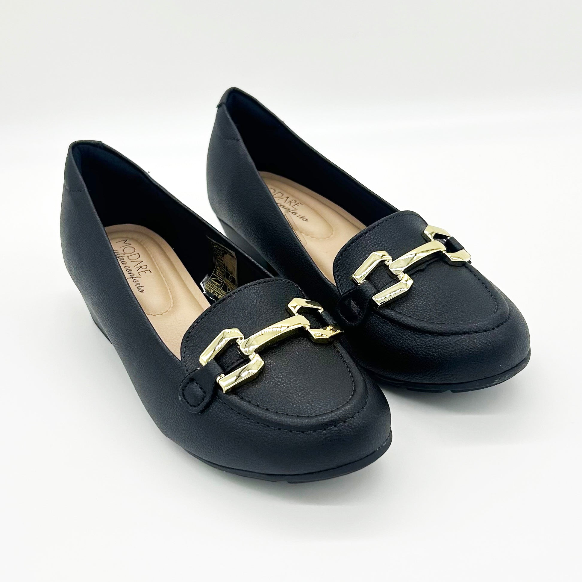 Modare 7032-542 Low Heel Loafer in Black