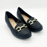 Modare 7032-542 Low Heel Loafer in Black