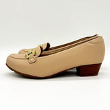 Modare 7032-542 Low Heel Loafer in Beige