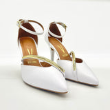 Vizzano 1184-1198 Poity Toe Pump in White