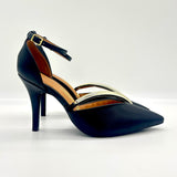 Vizzano 1184-1198 Poity Toe Pump in Black