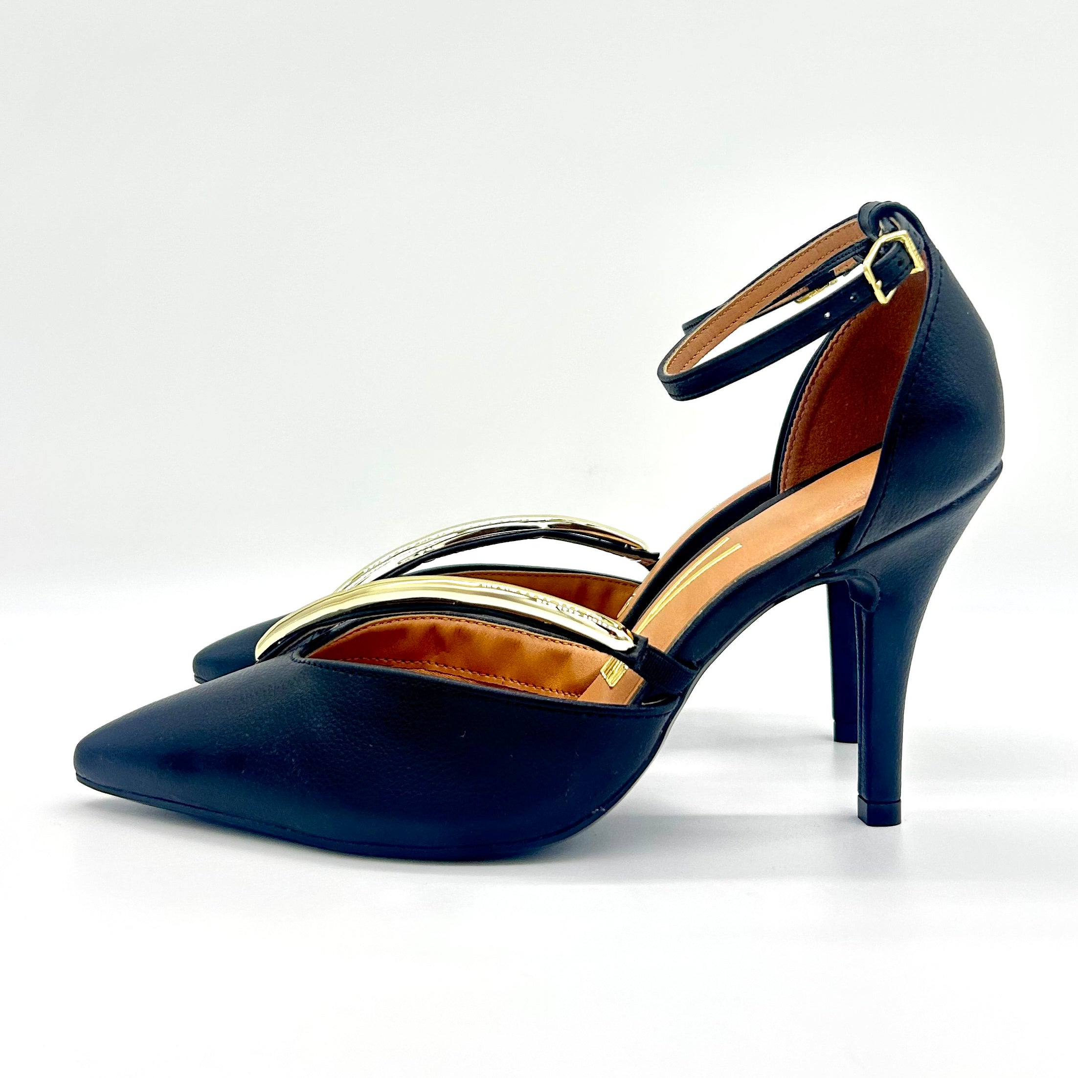 Vizzano 1184-1198 Poity Toe Pump in Black