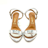Vizzano 6262-474 Block Heel Sandal in Silver