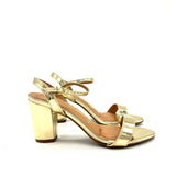 Vizzano 6262-474 Block Heel Sandal in Gold