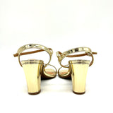 Vizzano 6262-474 Block Heel Sandal in Gold