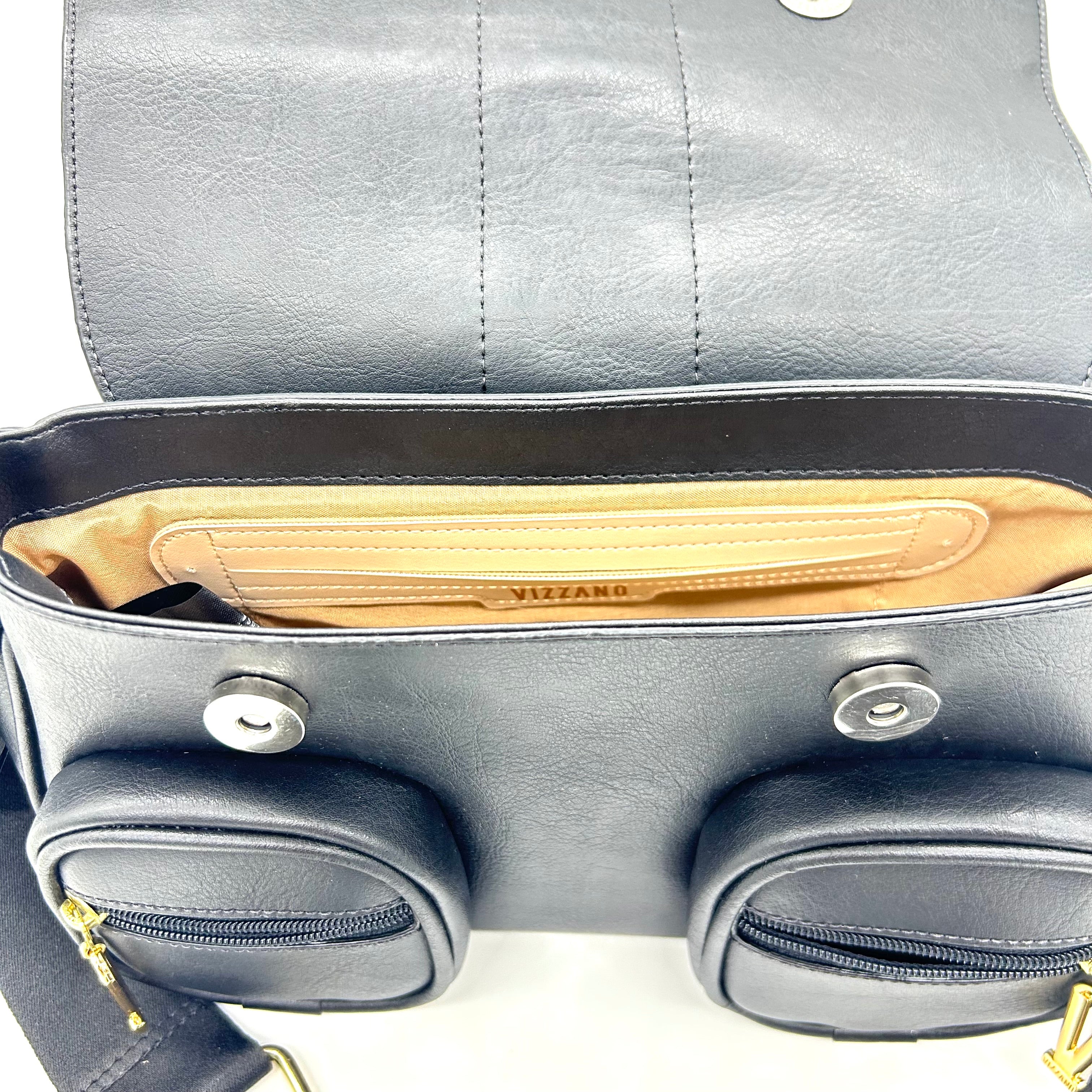 Vizzano 10077-2 Shoulder Bag in Black