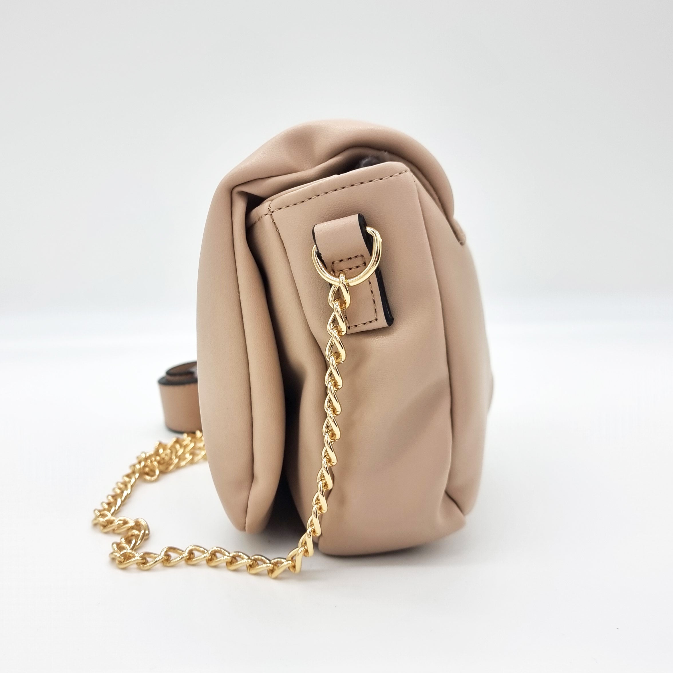 Vizzano 10078-1 Puffed Shoulder Bag in Beige