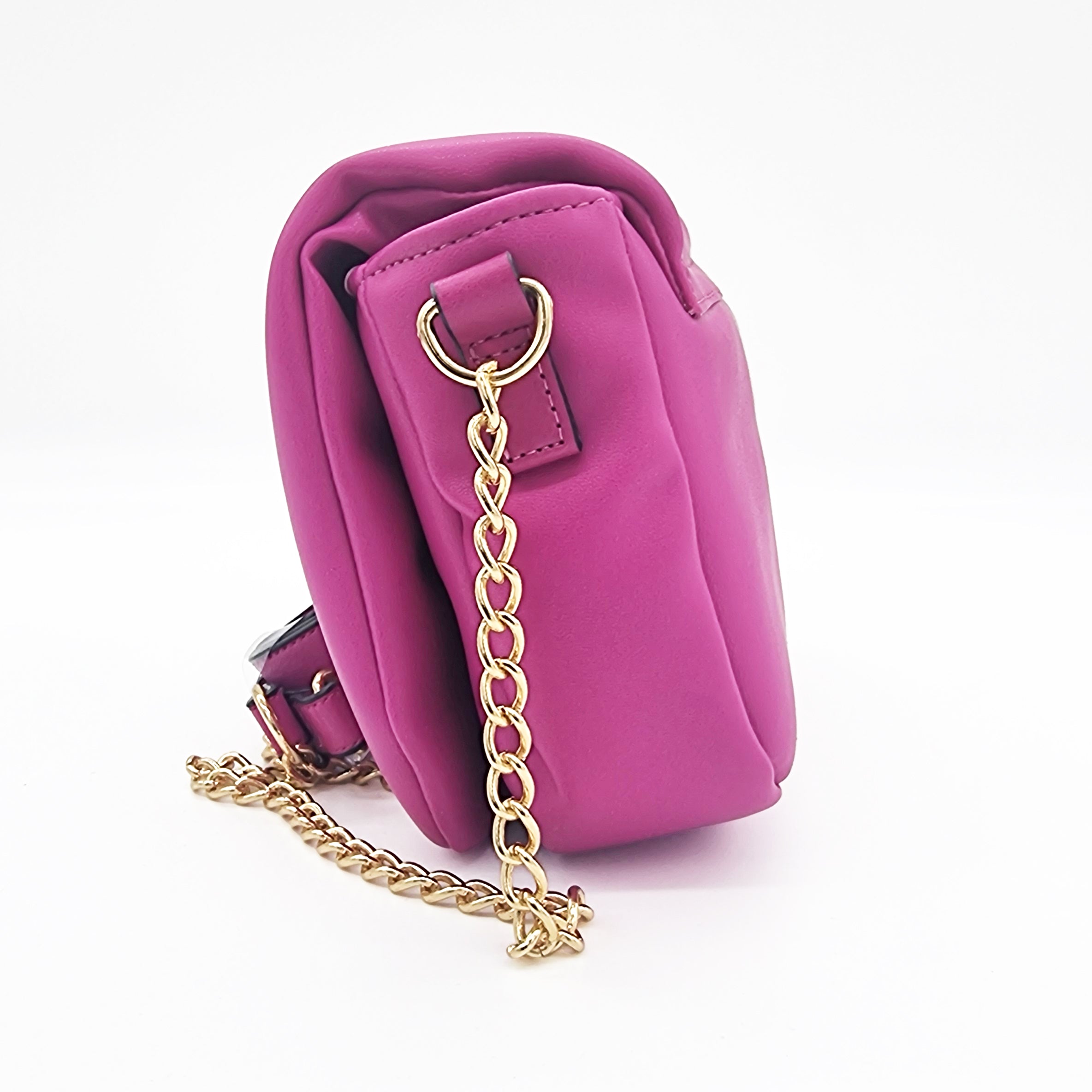 Vizzano 10078-1 Puffed Shoulder Bag in Magenta