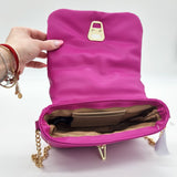 Vizzano 10078-1 Puffed Shoulder Bag in Magenta