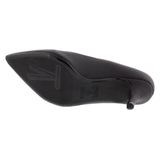 Vizzano 1185-702 Pointy Toe Pump in Black Napa