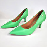 Vizzano 1185-702 Pointy Toe Pump in Mint Napa