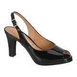 Vizzano 1840-314 Slingback Pump in Black Patent