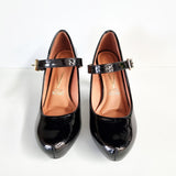 Vizzano 1840-318 Mary-Jane Pump in Black Patent