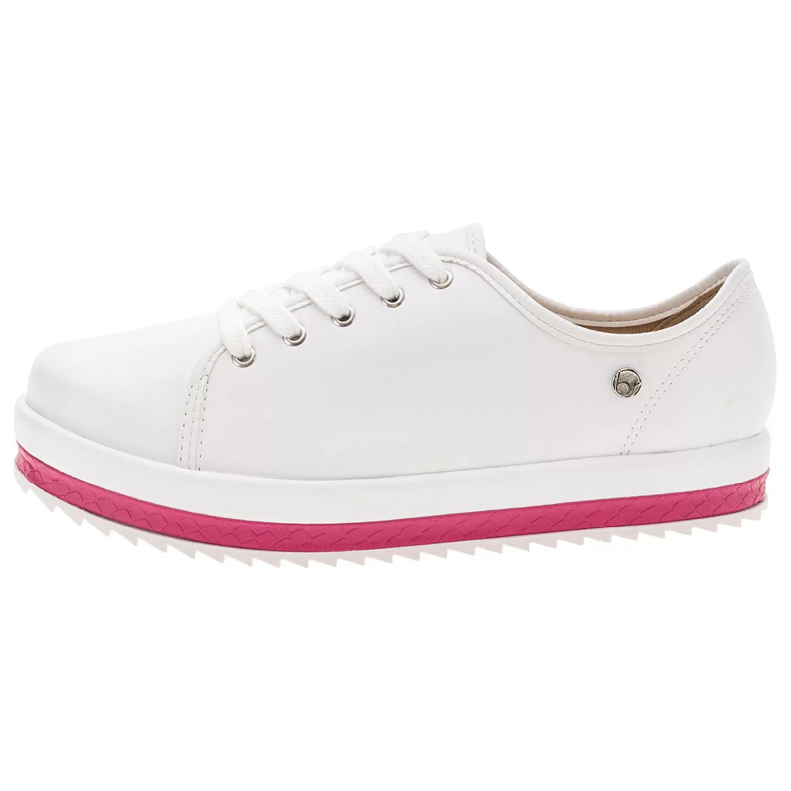 Beira Rio 4196-915 Lace up Sneaker in White