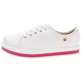 Beira Rio 4196-915 Lace up Sneaker in White