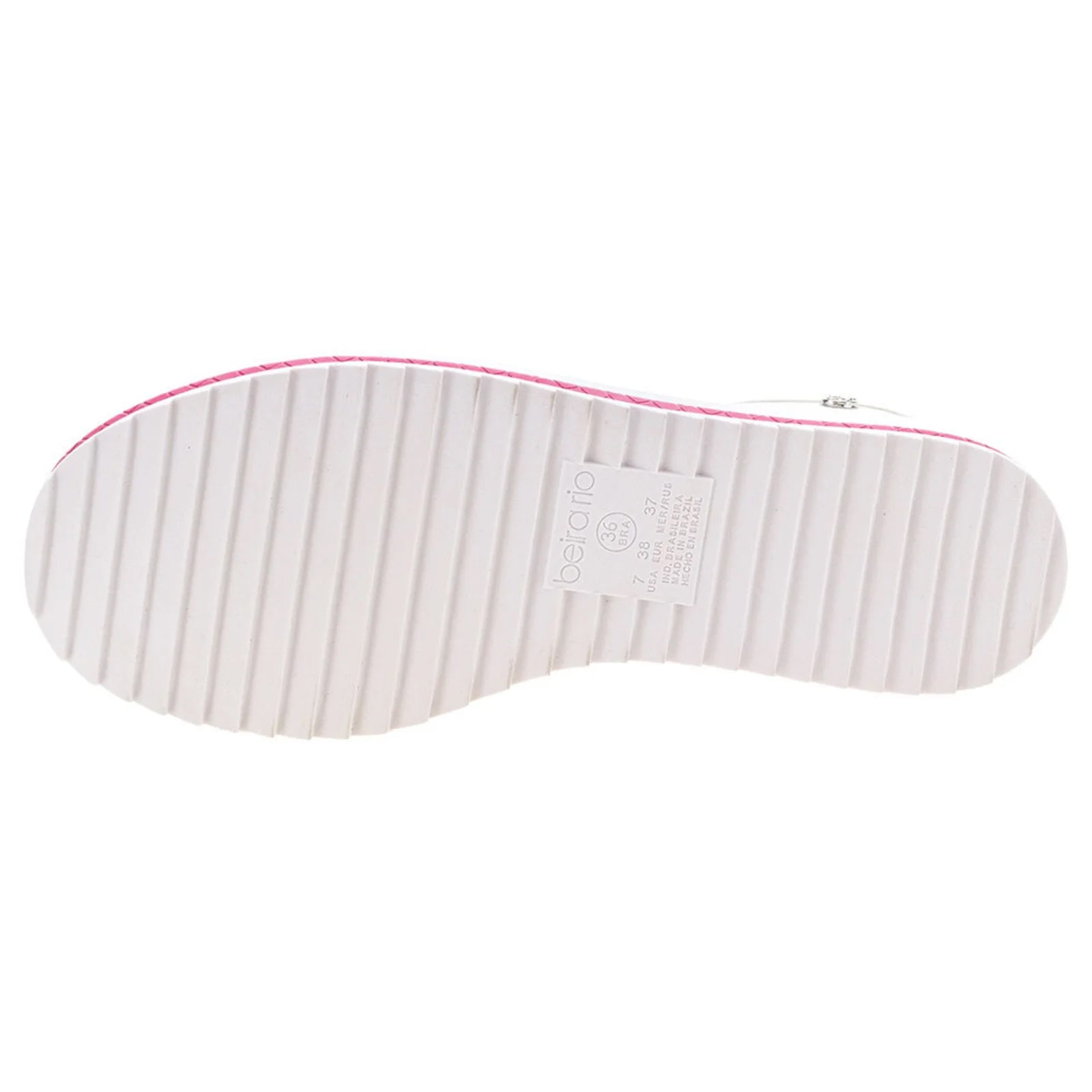 Beira Rio 4196-915 Lace up Sneaker in White