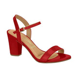 Vizzano 6262-474 Block Heel Sandal in Red Patent