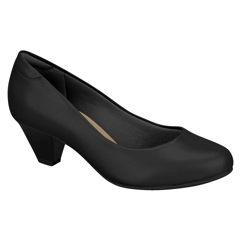 Modare 7005-600 Low Heel Comfort Pump in Black Napa