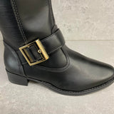 Beira Rio 9045-241 Riding Boot in Black