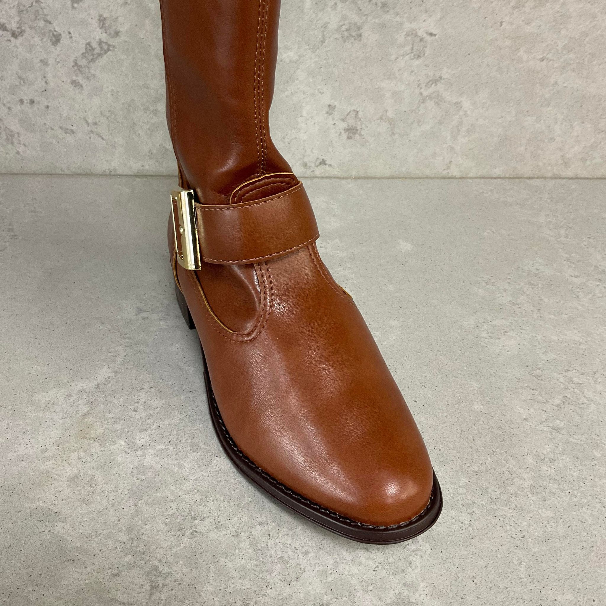 Beira Rio 9045-241 Riding Boot in Pine