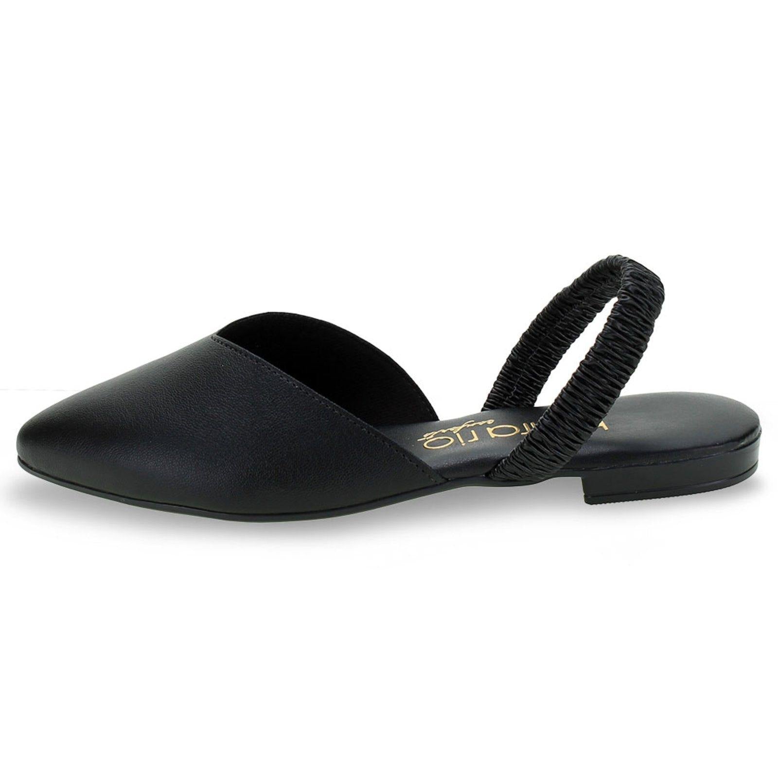 Beira Rio 4134-446 Slip-on Flat in Black