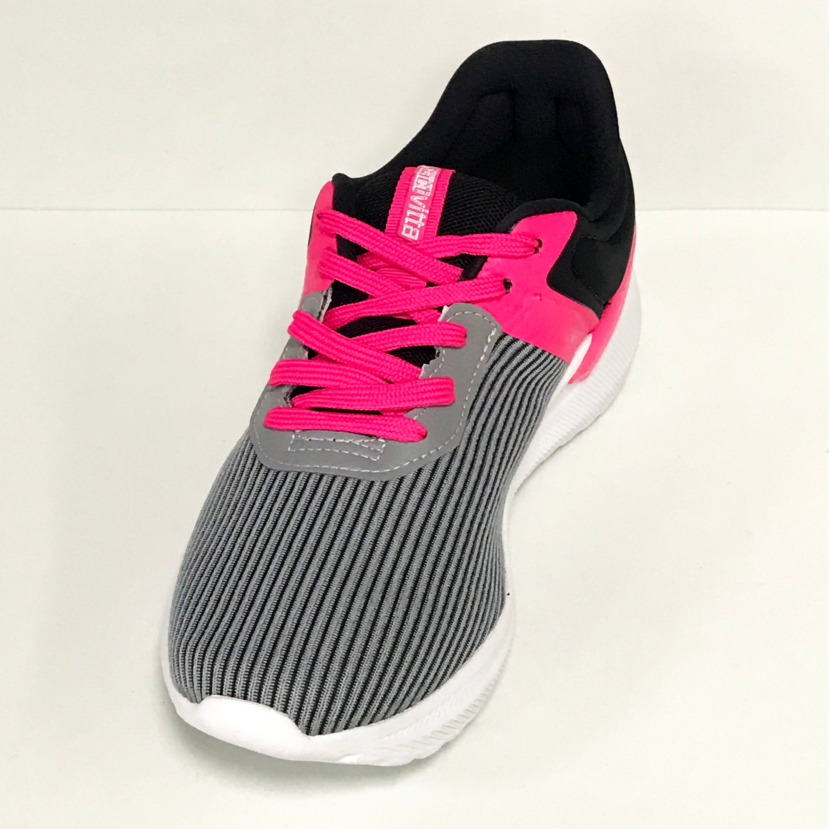 Actvitta 4812-102 Lace Up Sneaker in Grey/Black