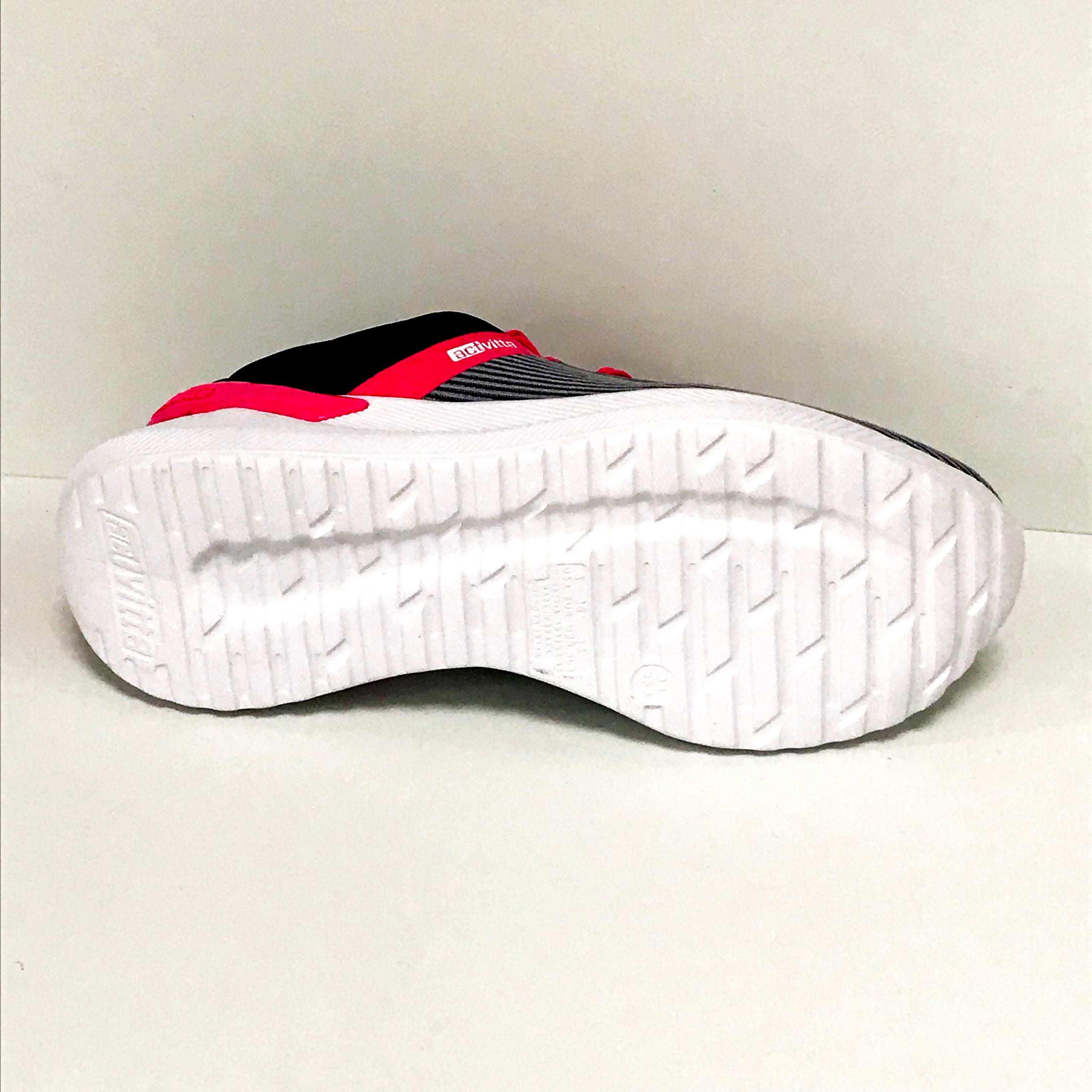 Actvitta 4812-102 Lace Up Sneaker in Grey/Black