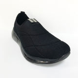 Actvitta 4215-410 Slip on Sneaker in Black Lycra