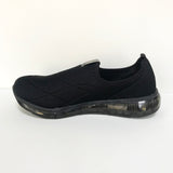 Actvitta 4215-410 Slip on Sneaker in Black Lycra