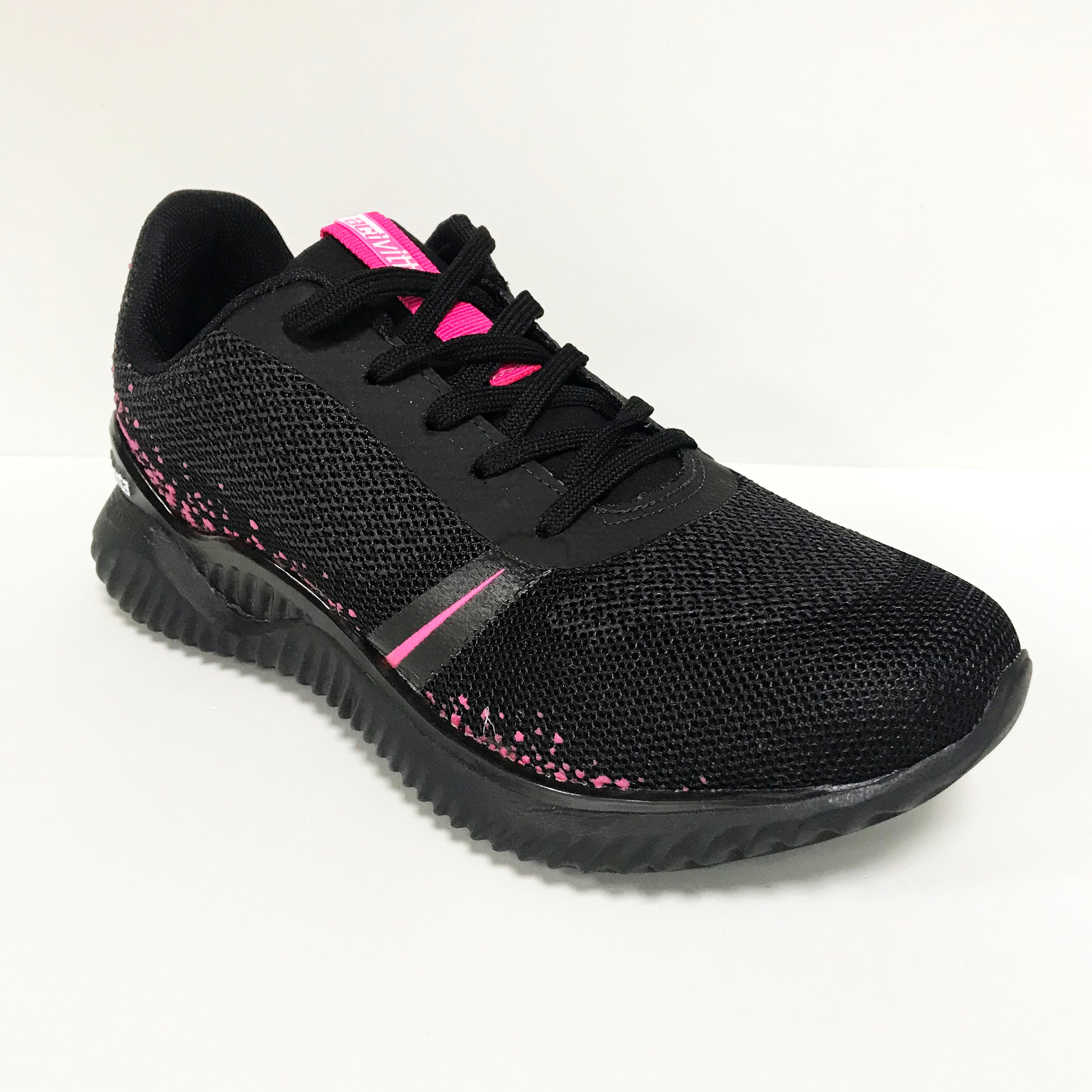 Actvitta 4802-114 Lace up Sneaker in Black