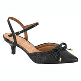 Vizzano 1122-829 Kitten Heel Pointy Toe Pump in Black