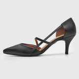 Vizzano 1185-1102 Pointy Toe Pump in Black