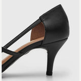 Vizzano 1185-1102 Pointy Toe Pump in Black