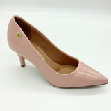 Vizzano 1185-702 Pointy Toe Pump in Pastel Pink Patent