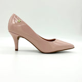 Vizzano 1185-702 Pointy Toe Pump in Pastel Pink Patent