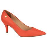 Vizzano 1185-702 Pointy Toe Pump in Orange Napa