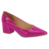 Vizzano 1220-315 Block Heel Pump in Magenta Patent