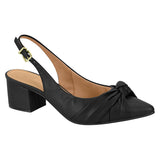 Vizzano 1220-358 Block Heel Slingback Pump in Black