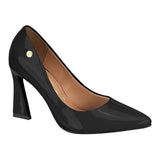 Vizzano 1388-100 Pointy Toe Pump in Black Patent