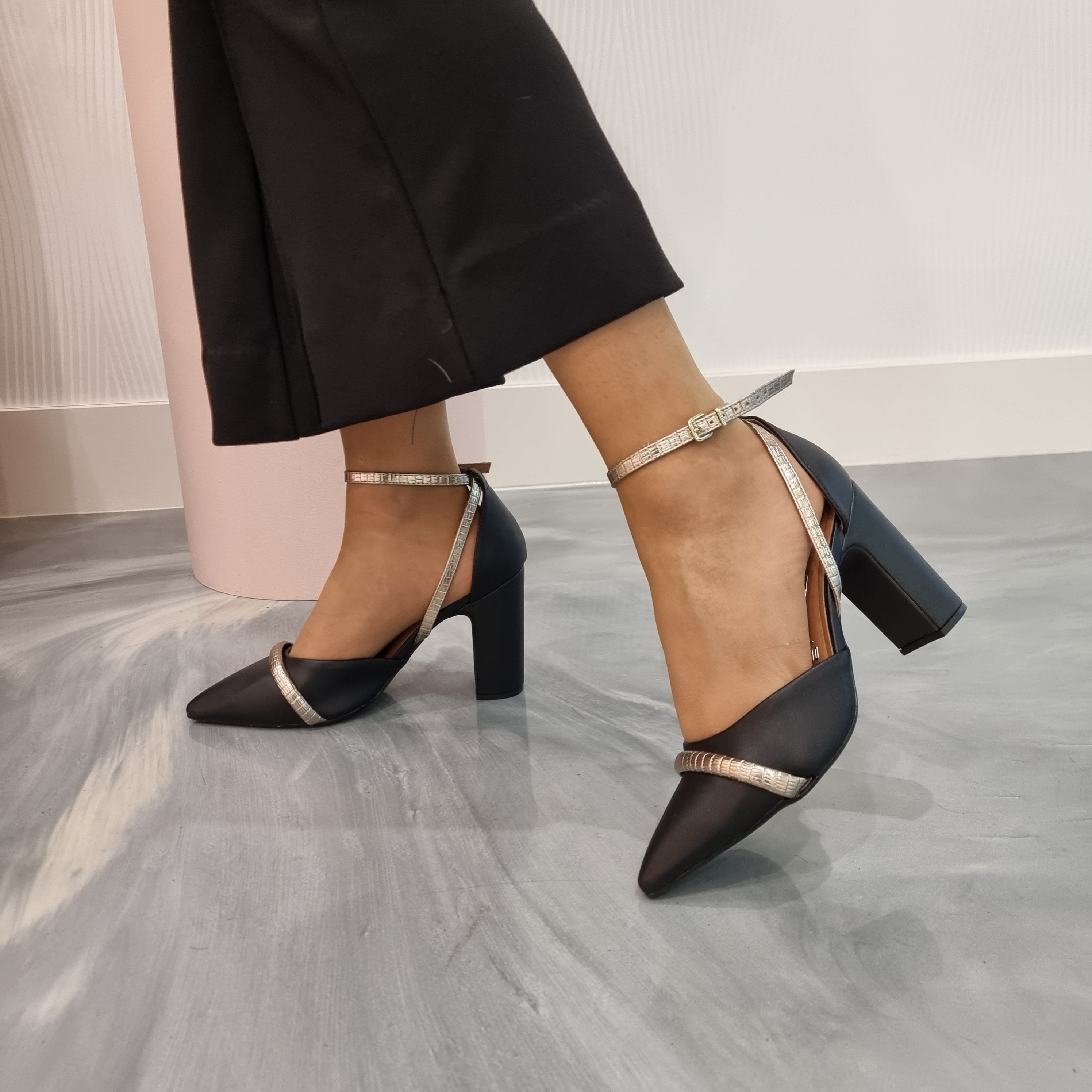 Block Heel Ankle Strap Sandal – Lemon & Pepper Shoes