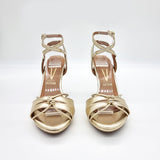 Vizzano 6210-1133 High Heel Strappy Sandal in Golden Napa