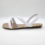 Beira Rio 8367-641 Flat Sandal in White