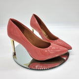 Vizzano 1344-200 Pointy Toe Pump in Rose Patent