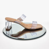 Vizzano 6430-312 Transparent Heel and Straps Sandal