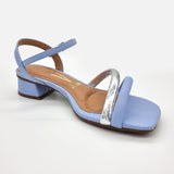 Vizzano 6454-116 Low Heel Sandal in Jeans