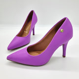 Vizzano 1184-1101 Pointy Toe Pump in Purple Sun Napa