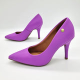 Vizzano 1184-1101 Pointy Toe Pump in Purple Sun Napa