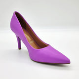 Vizzano 1184-1101 Pointy Toe Pump in Purple Sun Napa