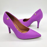 Vizzano 1184-1101 Pointy Toe Pump in Purple Sun Napa