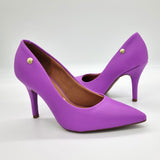 Vizzano 1184-1101 Pointy Toe Pump in Purple Sun Napa